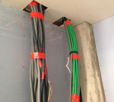 L'emplacement du tableau électrique et du VDI