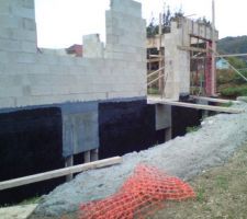 Bitume sur parties enterrées