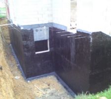 Bitume sur parties enterrées