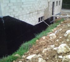 Bitume sur parties enterrées