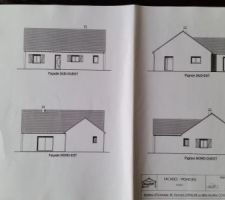 Vues des différents côté de la maison