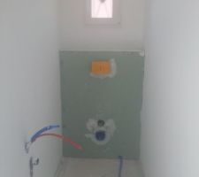 Habillage wc suspendu