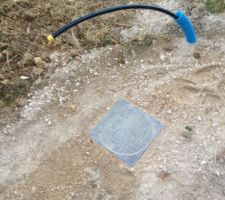 Pose du compteur d'eau par VEOLIA