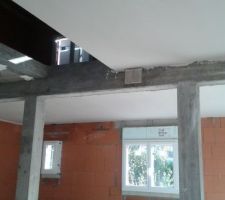 Intervention du plâtrier