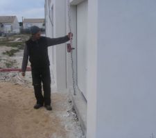 Point hauteur de la dalle