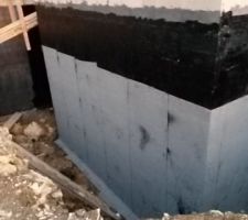 Membrane d'étanchéité murs enterrés