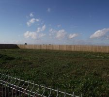 Terrain vue du devant