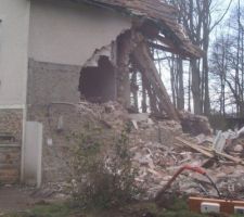 Démolition de la petite maison
