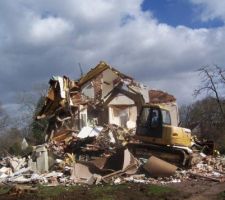 Démolition de la petite maison