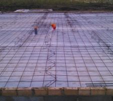 Ferraillage de la dalle