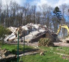 Démolition de la petite maison
