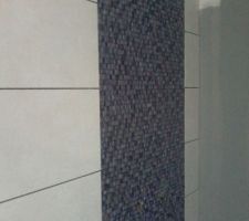 Mosaique douche salle de bain