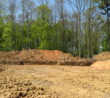 Terrassement et implantation de la construction