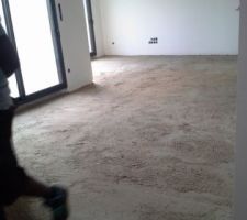 Salon sejour vu de la cuisine