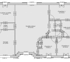 Plan de départ de notre futur maison BBC