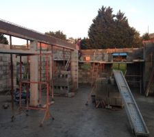 El&eacute;vation du rez de chauss&eacute;e termin&eacute;e