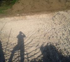 Terrassement un peu calcaire