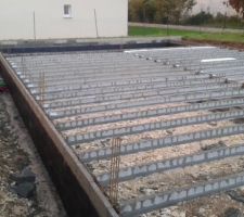 Vides sanitaires poutrelles