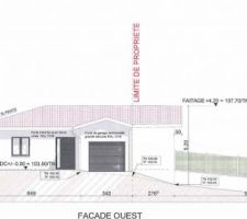 Façade ouest