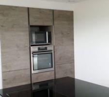 Plaque induction AEG et hotte NOVY
