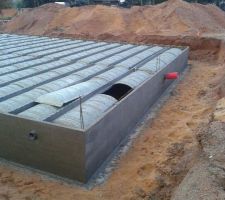 Préparation du plancher pour accueillir la dalle   enduit du sous-bassement