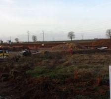 Le chantier a commence a Angerville