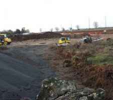 Le chantier a commence a Angerville
