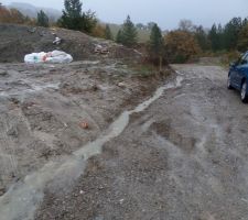 Rue devant la maison