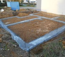 Les fondations coul&eacute;es