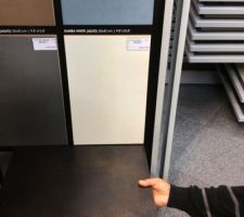 Carrelage salle de douche et faïence blanc crème