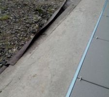 Finition baguette inox carrelage