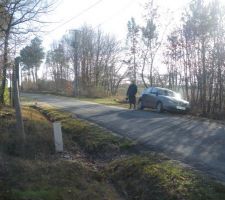 L'etat du terrain avant le commencement 
vous l'aurez deviner c'été un bois