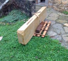 Le linteau pour la porte vitrée 180x215