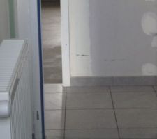 Carrelage
du couloir