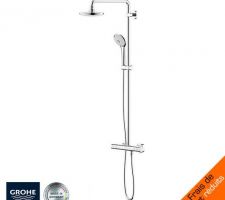 Colonne de douche thermostatique GROHE Euphoria SDB des enfants à l'étage