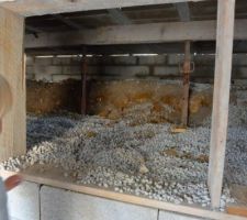 Vide sanitaire sous le garage