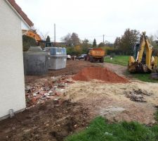 Terrassement Entreprise Vittecoq en cours