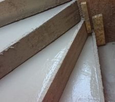 Escalier coulé