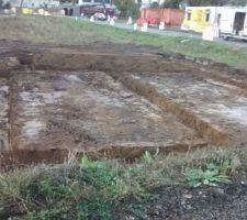 Le 12/11/2014 d&eacute;but de la construction