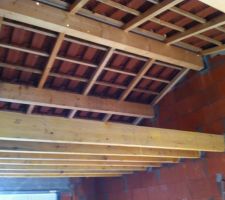 Mezzanine dans le garage