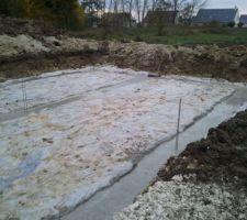 D&eacute;but r&eacute;alisation des fondations - photo 2