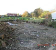 Entrée du chantier.