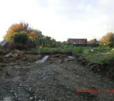 Entrée du chantier.