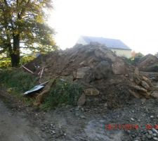 Surplus de terre.