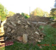 Surplus de terre.