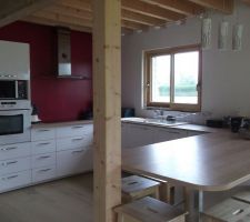 Cuisine ikea metod presque finie(manque crédence et 1 meuble haut dans l'angle)