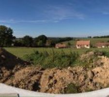 Vue panoramique de la terrasse