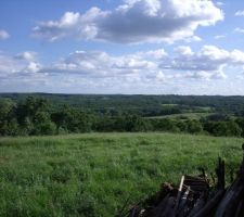 Future vue sur nos 2 hectares