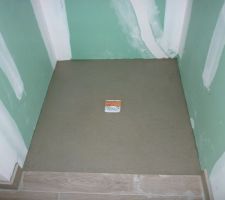 Douche &agrave; l'italienne RDC