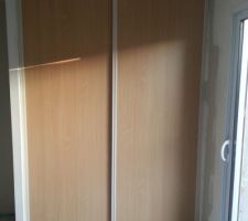 Portes de placards chambre parentale